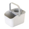 CUBO ZEROLINE C/ESCURRIDOR 8L GRIS 12337
