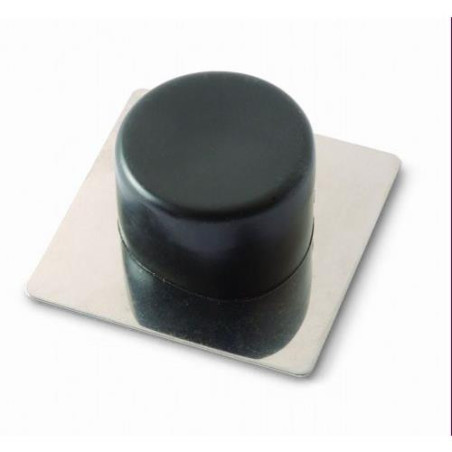 TOPE PUERTA ADHESIVO NEGRO B90015N