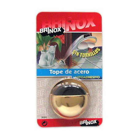 TOPE PUERTA ADH.ACERO DORADO B90040K