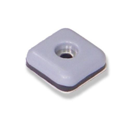 DESLIZADORES PARA MUEBLES 24X24MM GRIS 8 UDS.