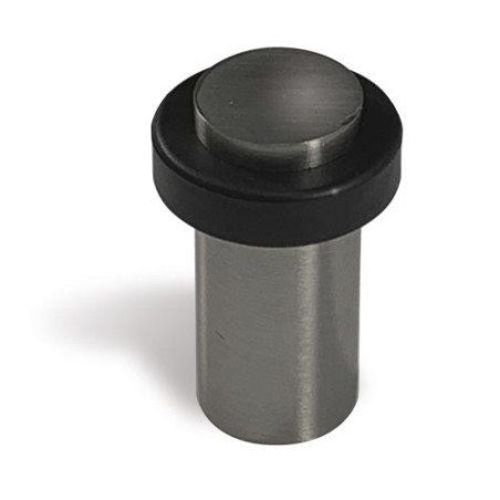 TOPE PUERTA CILÍNDRICO Ø3X7CM INOX