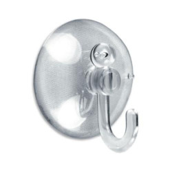 VENTOSA GANCHO PLASTICO 40 MM. (BL. 2) B50910H