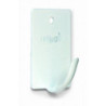 COLGADOR GANCHO ADHESIVO BLANCO (DISPLAY-3)
