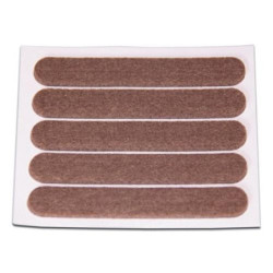 DESLIZADOR FIELTRO SINTETICO 13X91MM MARRON (DS-5)