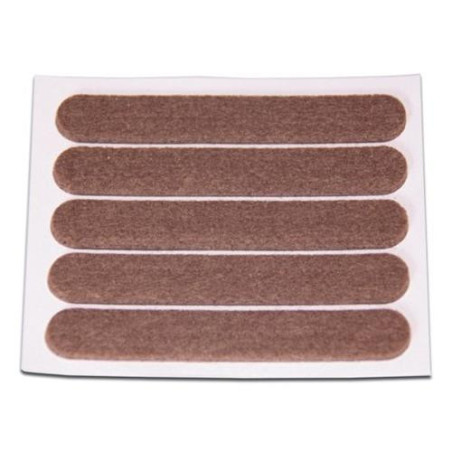 DESLIZADOR FIELTRO SINTETICO 13X91MM MARRON (DS-5)
