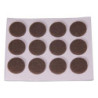 FIELTRO ADHESIVO DISCO 20 MM. MAR. DISPLAY-12