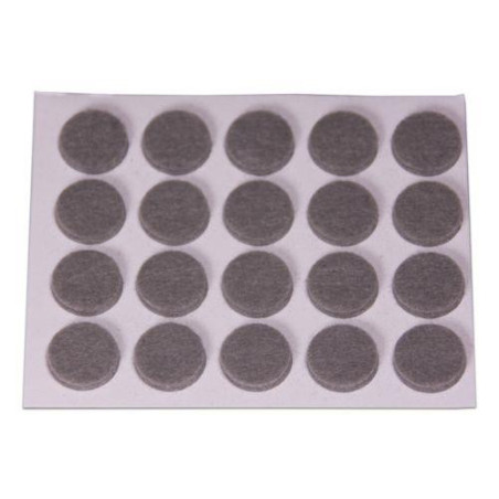 DESLIZADOR FIELTRO SINTETICO 16MM GRIS (DS-20)