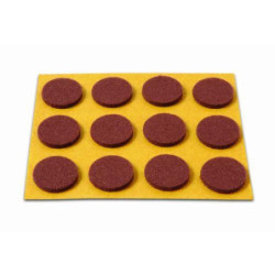 DESLIZADORES FIELTRO 20MM MARRON B7073M
