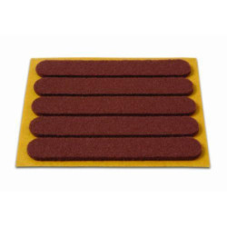 DESLIZADORES FIELTRO 13X91MM MARRON B70760M