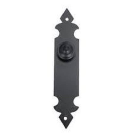 TIRADOR POMO PLACA LISA 30X150 MM.