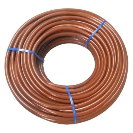 MICROTUBO GOTEO MARRON PE32 6,5X4,5 50M.MMT6545B50