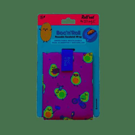 PORTA BOCADILLOS BOC N ROLL WONDERFUL AGUACATE