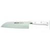 CUCHILLO SANTOKU CON ALVEOLOS 18CM RIVIERA BLANCO
