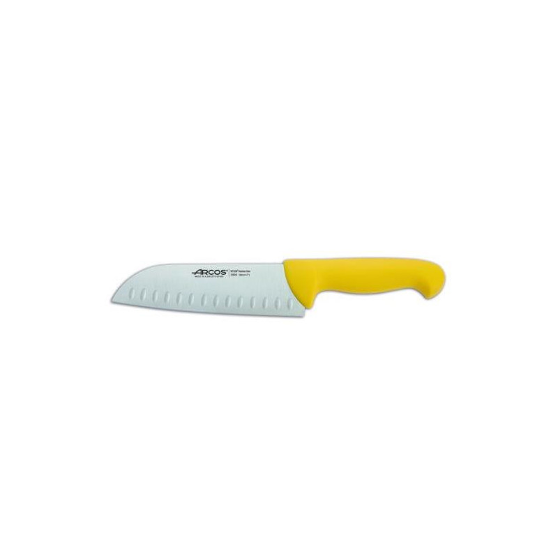 CUCHILLO SANTOKU PROFESIONAL 180 MM. AMA. 290600