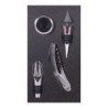 JUEGO 4 PIEZAS PARA VINO KS5011