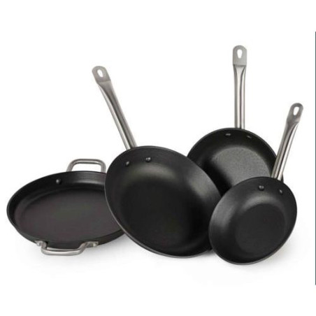 SET 4 PZS 3 SARTEN+1 PAELLERA NEW CLASSIC 04000104