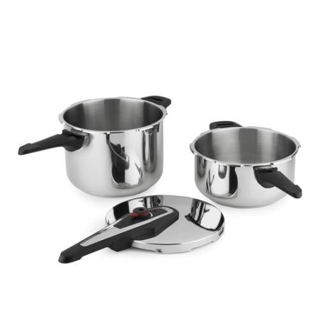 SET DE OLLAS PRESION RAPIDA 4+6 LITROS LIGHTNING