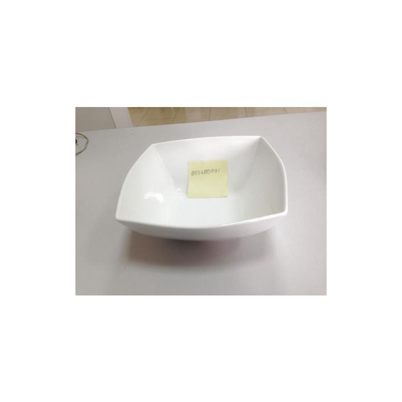 ENSALADERA GRANDE BLANCA LOTTO CUADRADA 4809
