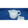 LECHERA CON ASA WHITE PORCELANA PEQUEÑA REDONDA