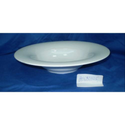 PLATO PASTA 27.5 CM. PORCELANA BLANCA REDONDA