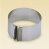 MOLDE ANILLO ACERO EXTENSIBLE ALTO 9 CM. KAISER