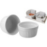 JUEGO 2 FLANERAS BLANCAS PORCELANA 200ML Q51900090