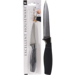 CUCHILLO COCINA INOX 20CM MANGO NEGRO C80621720