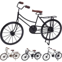 BICICLETA METAL DECORATIVA NEGRA 47CM A78100010
