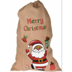 SACO PAPA NOEL DECORACION 60X90CM AAF202340