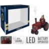TRACTOR PAPA NOEL 28CM LUMINOSO ACD003050