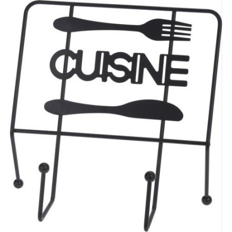 ATRIL COCINA METAL NEGRO C80620920