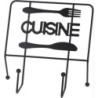 ATRIL COCINA METAL NEGRO C80620920