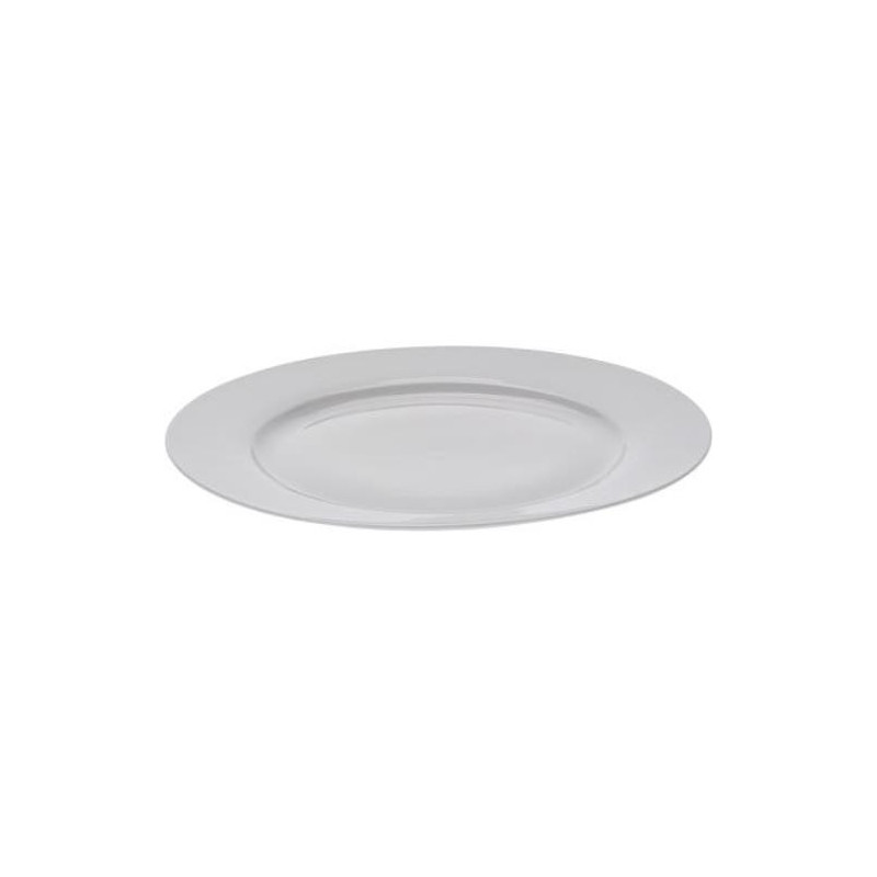 PLATO LLANO PORCELANA BLANCO 628100110