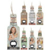 ABRE BOTELLAS CHAPAS DECORADO 20X7X0,9 CM.