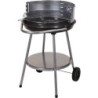 BARBACOA CHAPA CON RUEDAS Ø51CM Y64950420