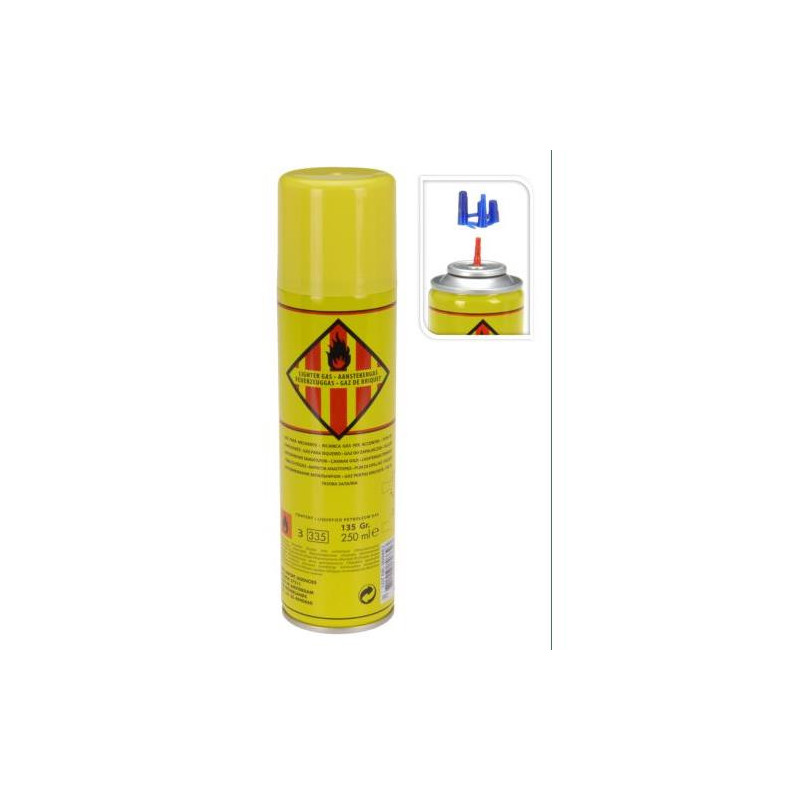 RECARGA GAS 250 ML. 268000010 RECARGA GAS 250 ML. 268000010