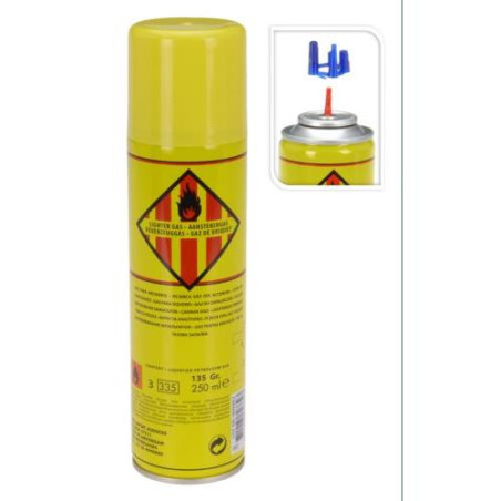 RECARGA GAS 250 ML. 268000010 RECARGA GAS 250 ML. 268000010