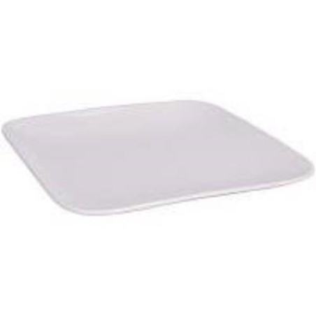 PLATO CUADRADO PORCELANA BLANCO 21CM Q81000060