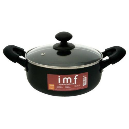 CAZUELA ALUMINIO CON TAPA SELECCION 30 CM. 3157