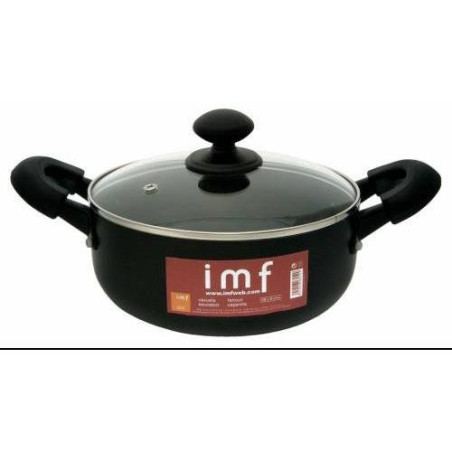 CAZUELA ALUMINIO CON TAPA SELECCION 32 CM. 3158