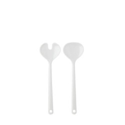 SET 2 PZS CUBIERTOS ENSALADA SYNTHESIS BLANCO