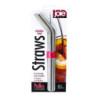 SET 8 PAJITAS REUTILIZABLES ACERO INOXIDABLE 12685