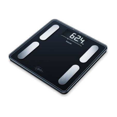 BASCULA DIAGNOSTICA IMC , LCD 200KG BF-400 NEGRA