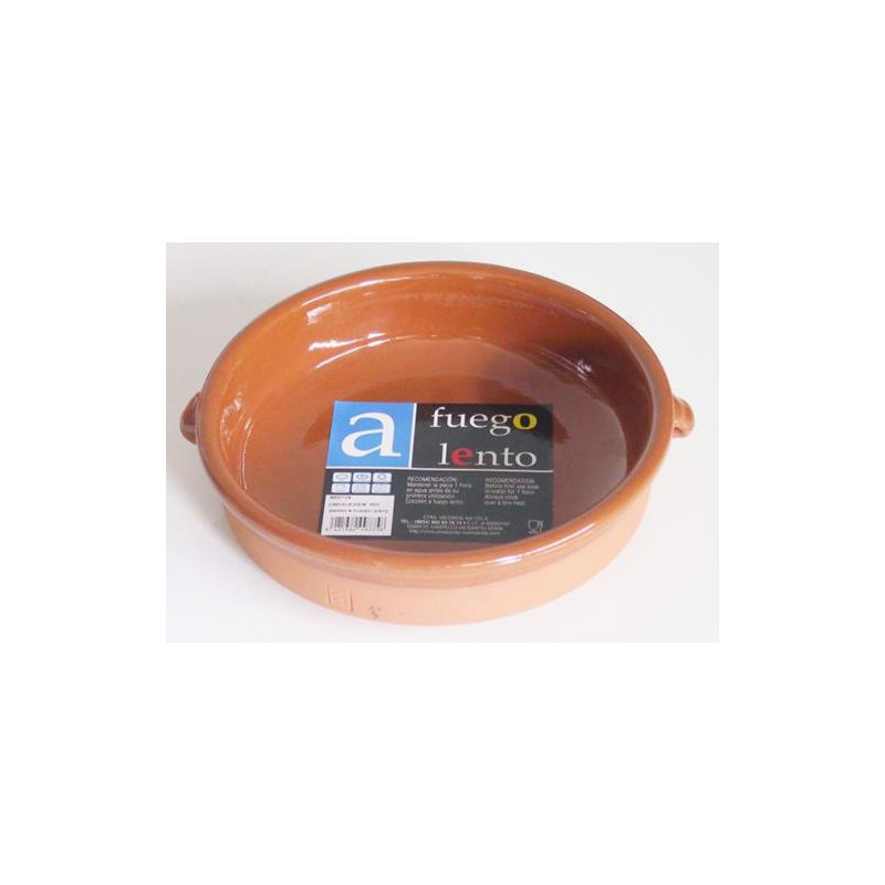 CAZUELA REDONDA BARRO 23 CM. W507118