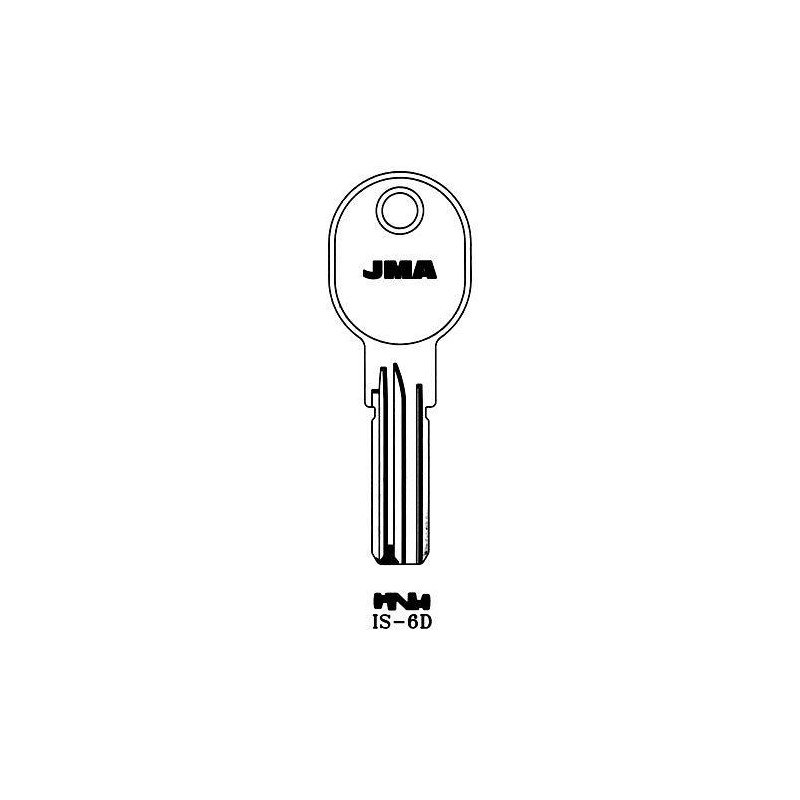 LLAVIN LATON SEGURIDAD COINFER IS-6D