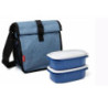 BOLSA PORTAALIMENTOS ROLL&GO TOP FLEX DENIM BLUE