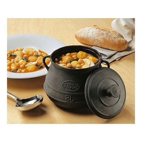 OLLA HIERRO FUNDIDO GUISON 2 L.