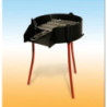BARBACOA RUSTICA 60+PARRILLA DOBLE 40050
