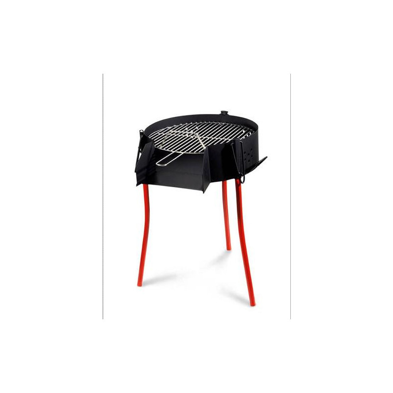 BARBACOA RUSTICA 60+PARRILLA RUEDA 41050