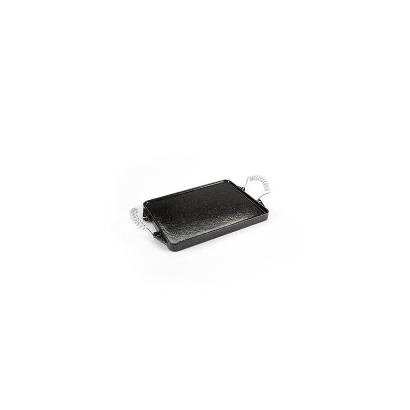 PLANCHA ASADO HIERRO FUNDIDO ESMALTADA 21X27 12021